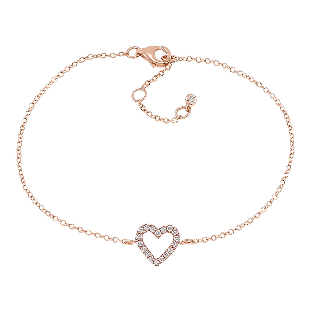 Joanli AidaNor armbånd i rosa med cz