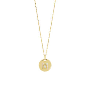 Joanli EllaNor forgyldt M halskæde, 45 cm