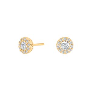 Joanli Nor KateNor øreringe i forgyldt med cubic zirkonia