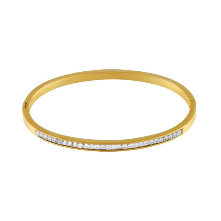 Joy CZ armring - forgyldt