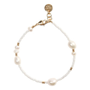 Judie armbånd - hvid