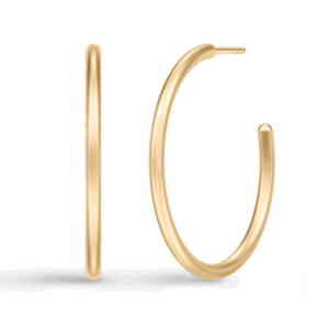 Julie Sandlau Classic hoops forgyldte øreringe