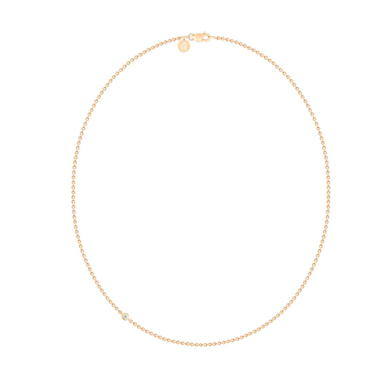 Julie Sandlau Fina halskæde Forgyldt