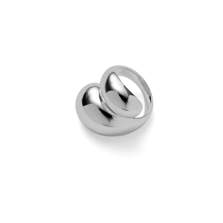 La Pausa ring - sølvbelagt