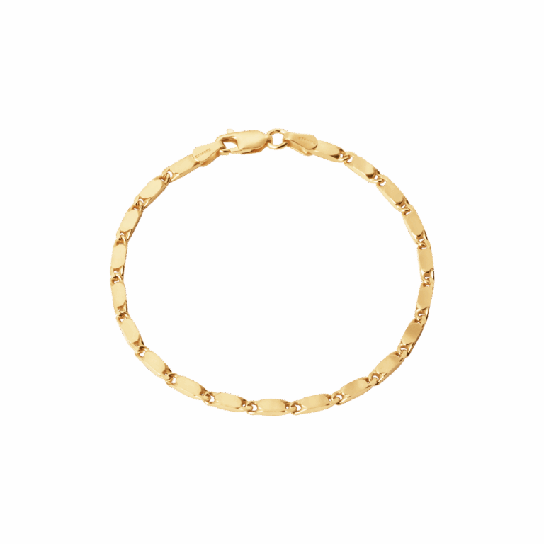 Large Essentia armbånd - forgyldt