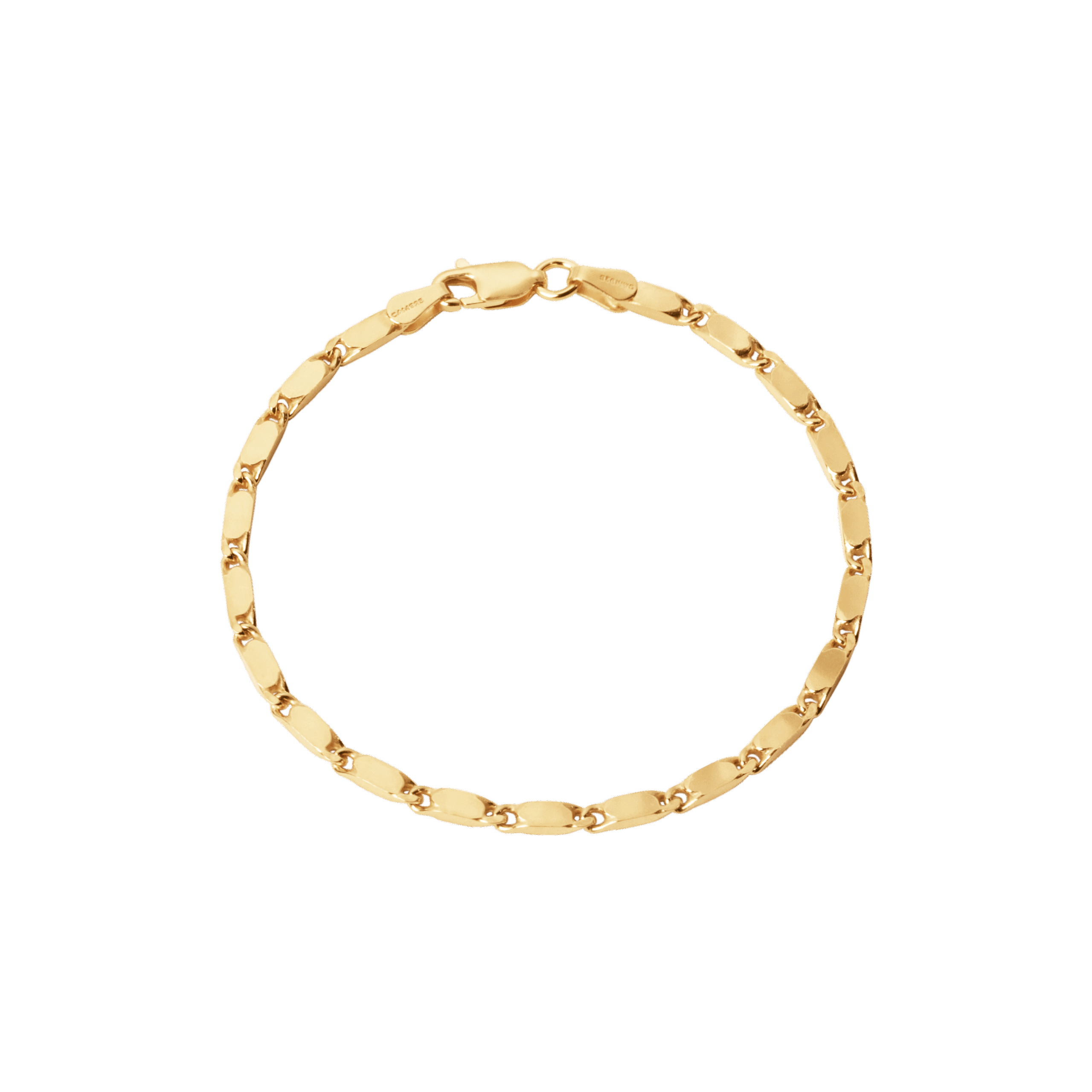 Large Essentia armbånd - forgyldt