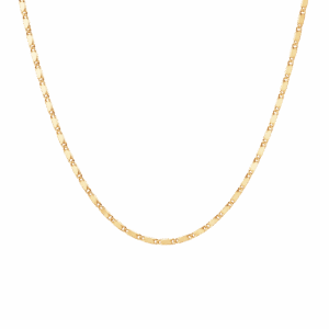 Large Essentia halskæde - forgyldt