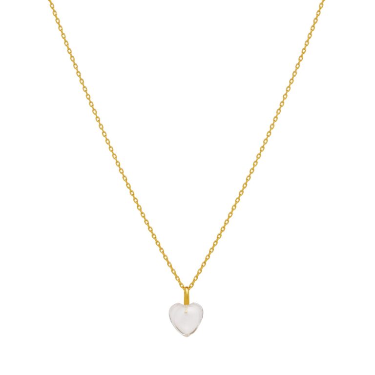 Leni halskæde - forgyldt