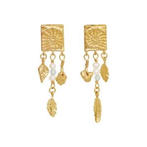 Liz ørestikker - forgyldt