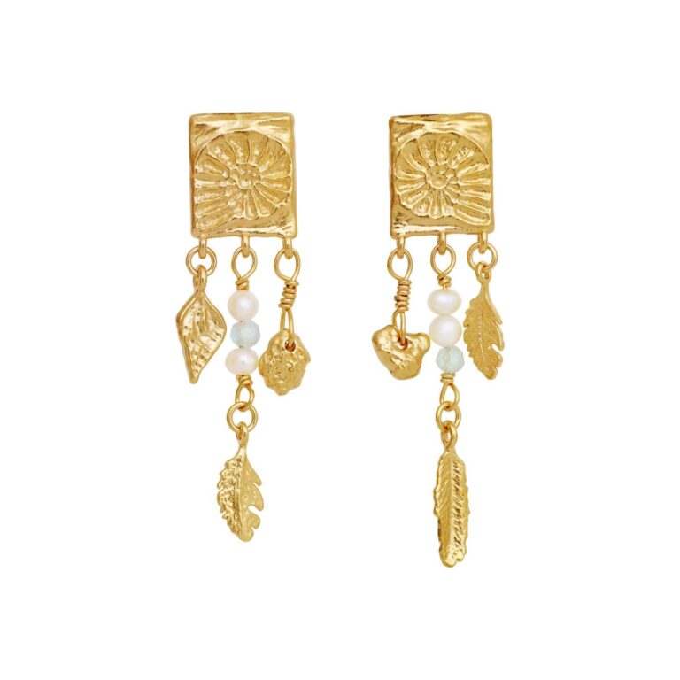 Liz ørestikker - forgyldt