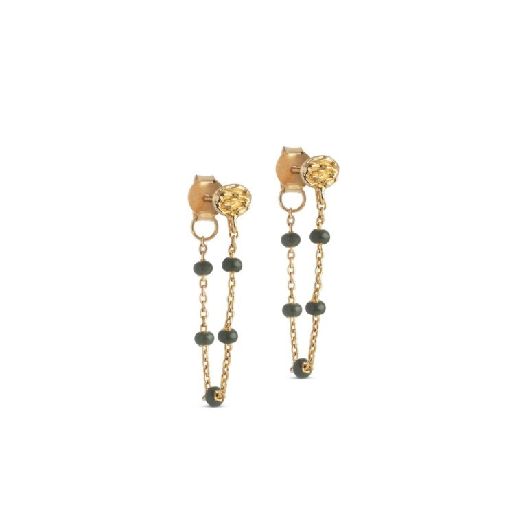 Lola ørering - Khaki