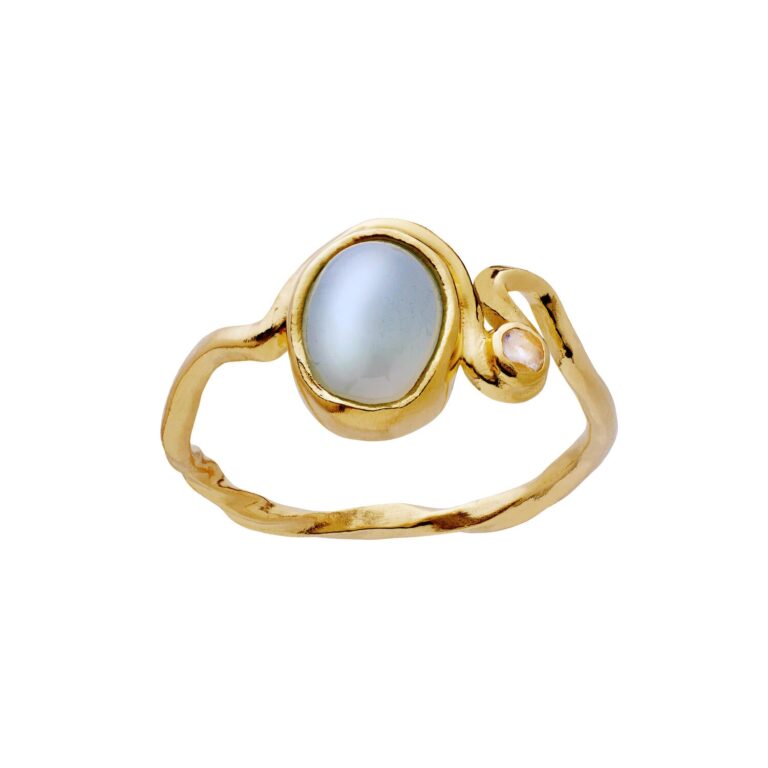 Lorelei ring - forgyldt