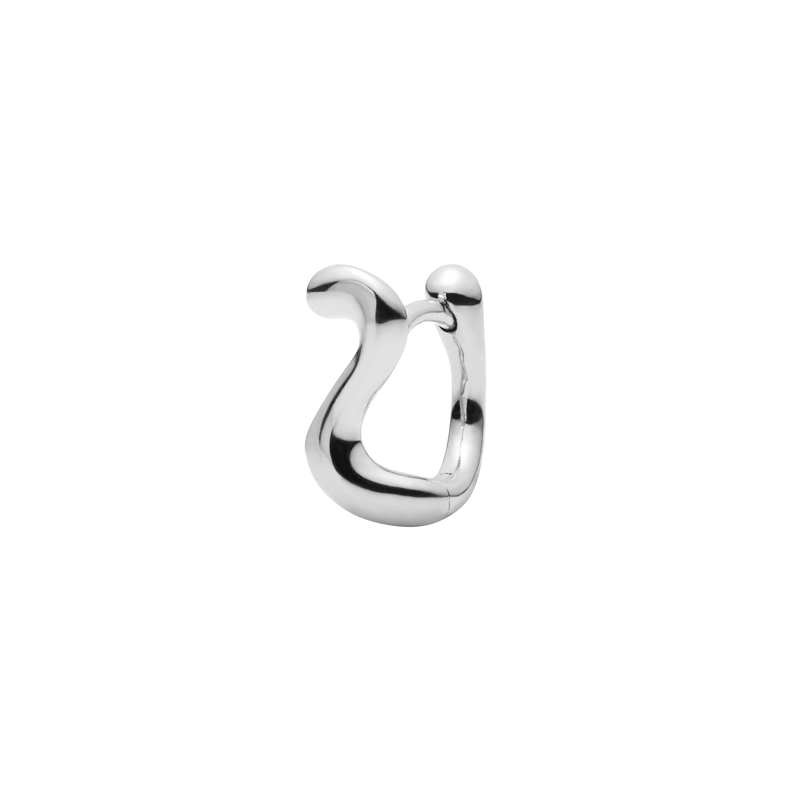 Lotus 7 Huggie hoop - sølv