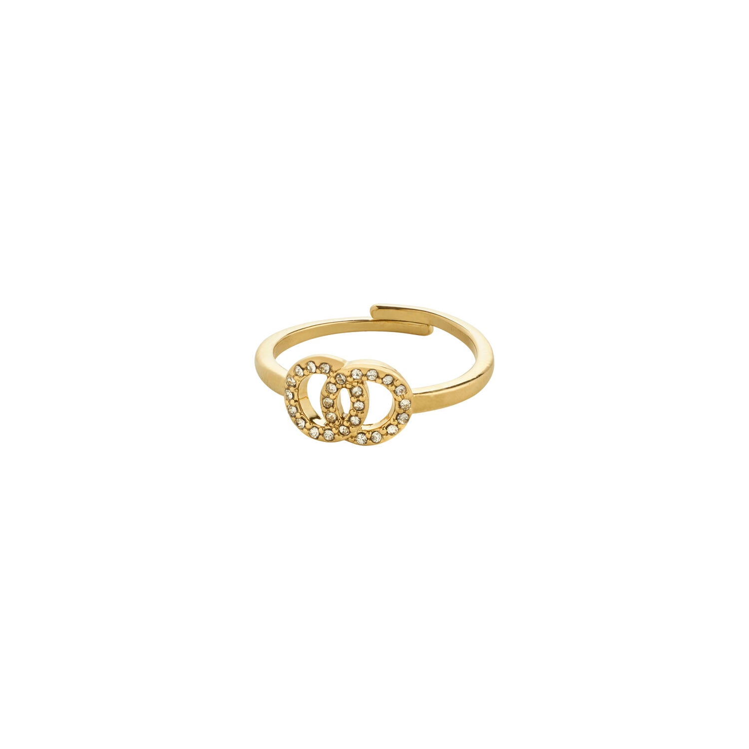 Lulu Halos Stack ring - forgyldt