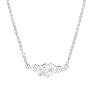 Lund Copenhagen sølv Marguerit halskæde