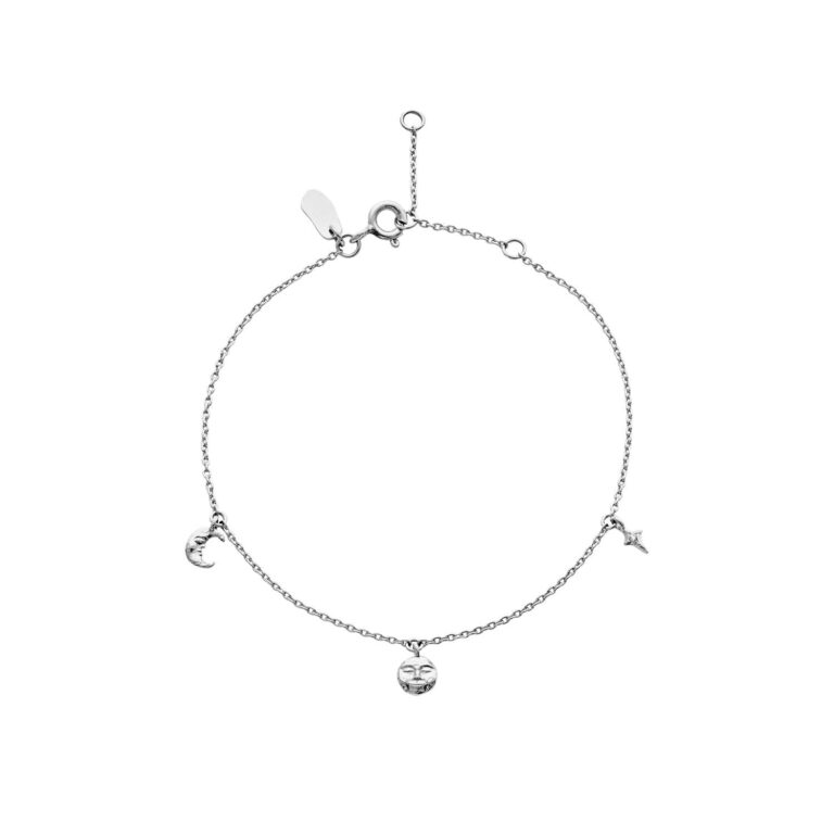 Lysander armbånd - sølv