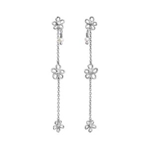 Maanesten Felixa Hængeøreringe Sølv