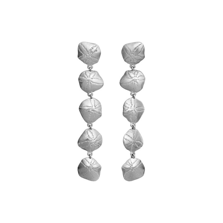 Maanesten Kishi Hængeøreringer Sølv