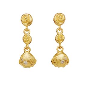 Maanesten Øreringe - Andrina - Gold Colour