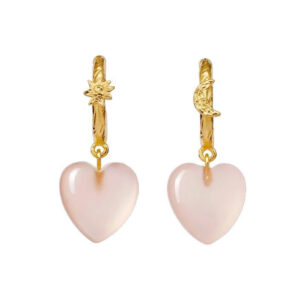 Maanesten Øreringe - Embrace - Gold Colour