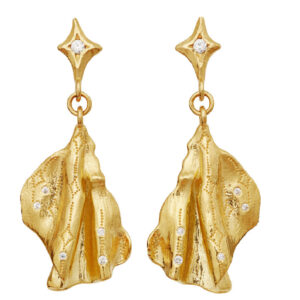 Maanesten Øreringe - Gerda - Gold Colour