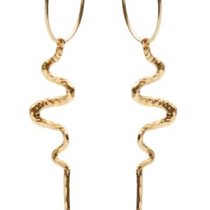 Maanesten Øreringe - Mia - Gold Colour