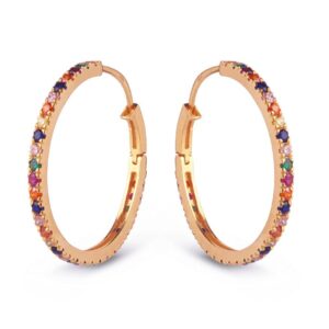 Maanesten Øreringe - Nubia Big - Gold Colour