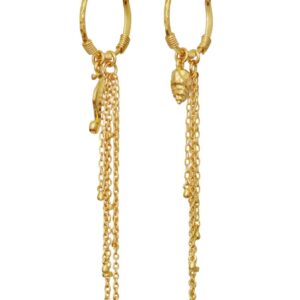 Maanesten Øreringe - Sereia - Gold Colour