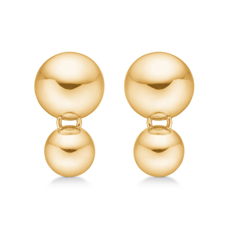 Mads Z Biggest Ball ørestikker i 14 kt. guld