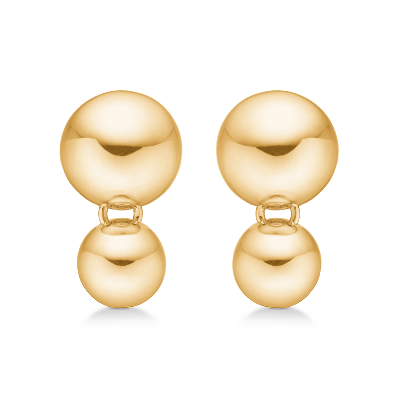 Mads Z Biggest Ball ørestikker i 14 kt. guld