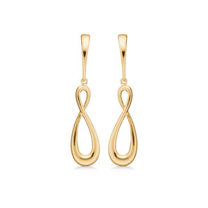 Mads Z Endless ørehængere i 14 karat guld