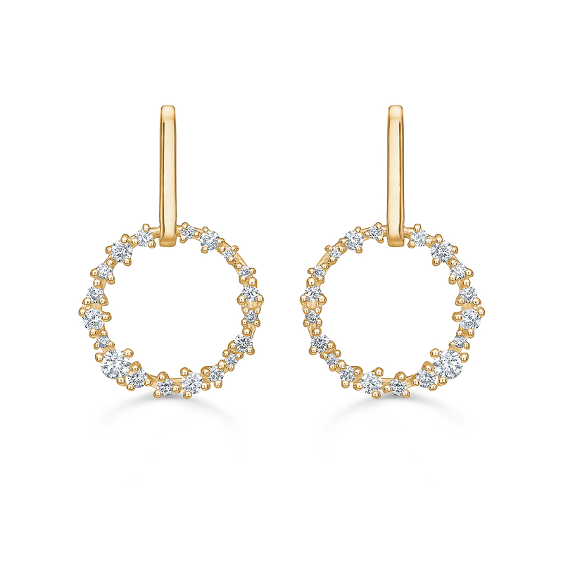 Mads Z Lucia 14 kt. guld med brillant ørestikker