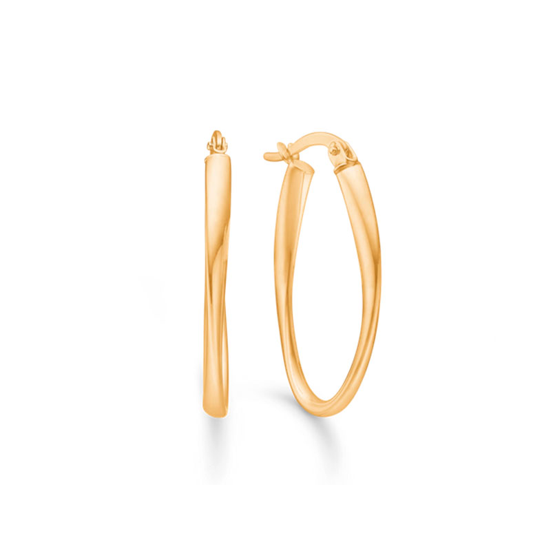 Mads Z Silvia øreringe i 8kt guld