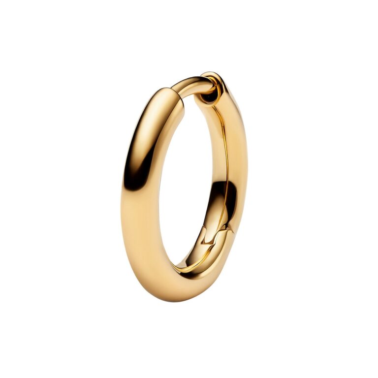 Marco huggie, forgyldt - 10 mm.