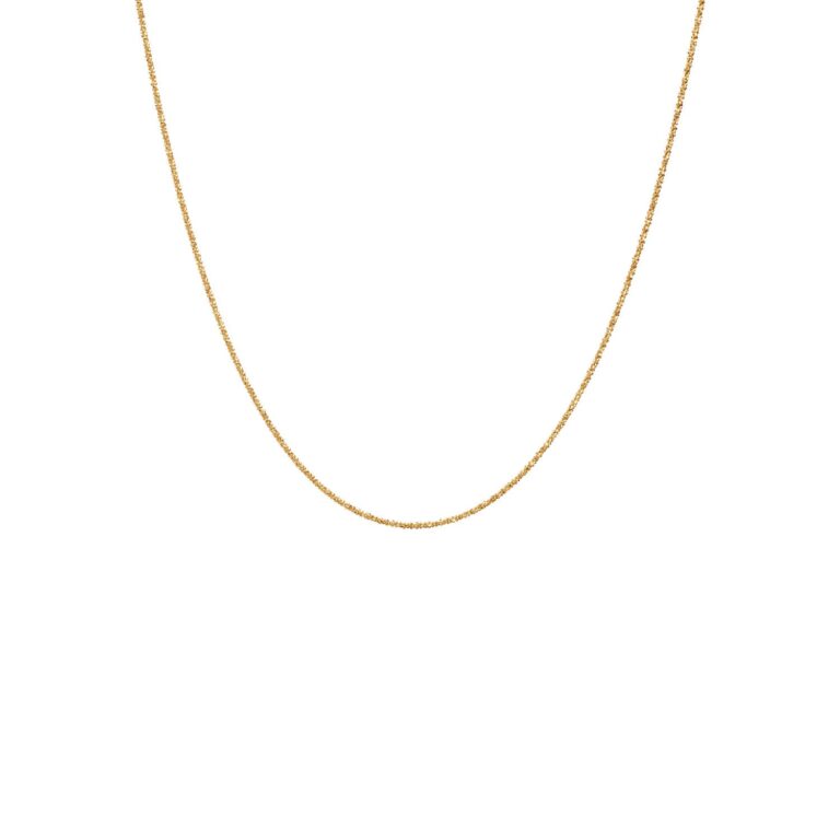 Million Dots halskæde - forgyldt