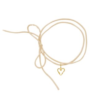 Misa Choker halskæde - forgyldt