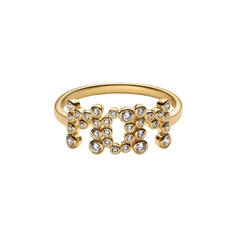 Mom Collet Ring - Forgyldt