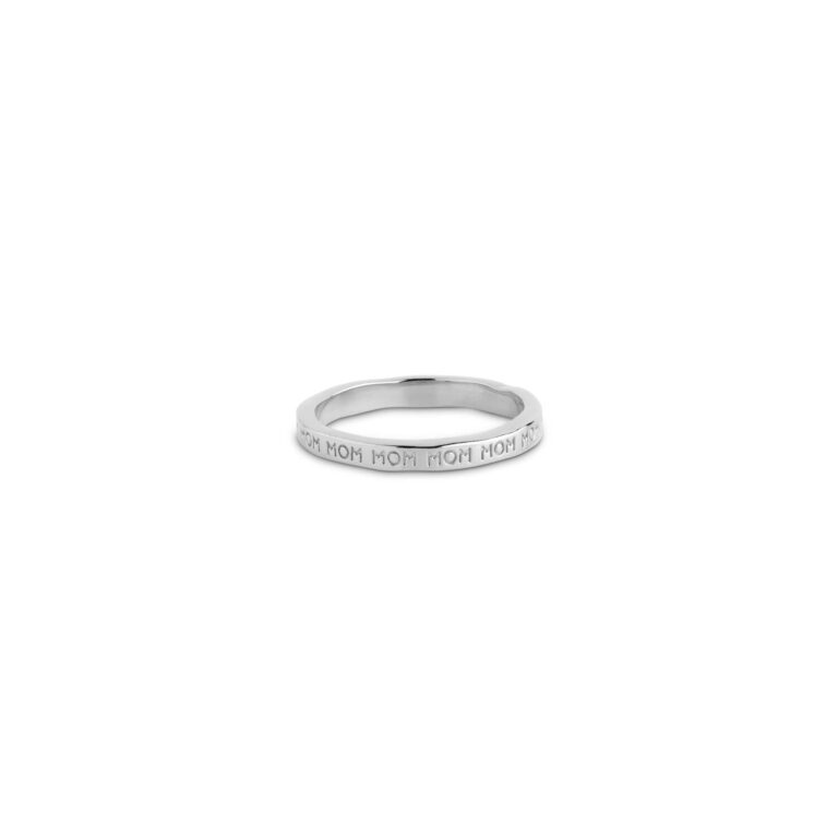 Mom ring - sølv