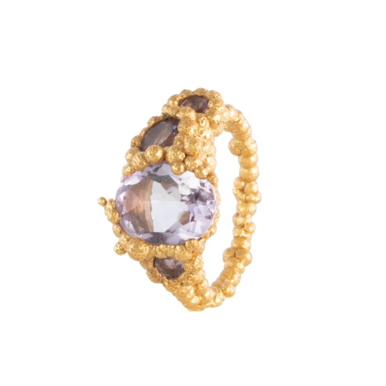 Moonlit Secret Gilded ring - forgyldt