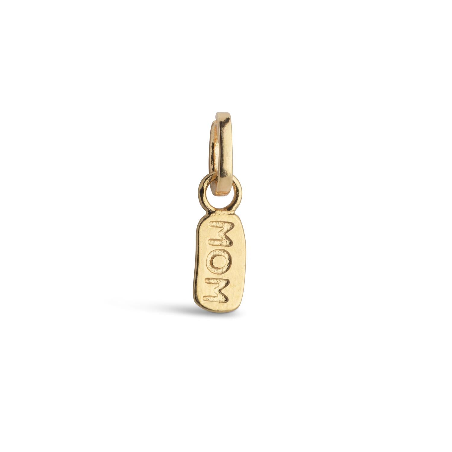 My Mom vedhæng - guldfarvet