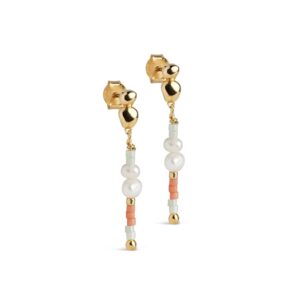 Nara Whimsically hængeøreringe - Coralia