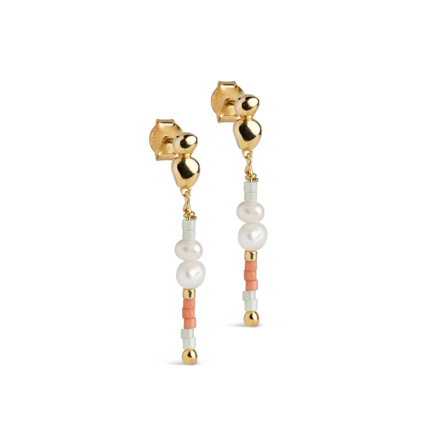 Nara Whimsically hængeøreringe - Coralia