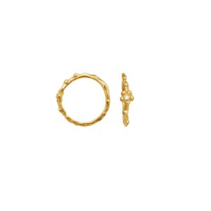 Neri hoops - forgyldt
