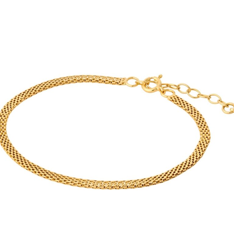 Nora armbånd - forgyldt