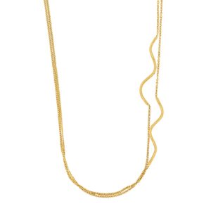 Nordahl Jewellery Film52 halskæde i forgyldt