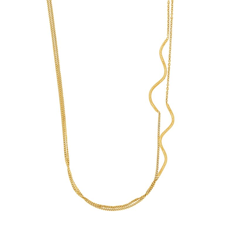 Nordahl Jewellery Film52 halskæde i forgyldt