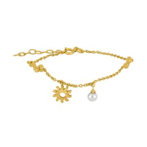 Nordahl Jewellery Space52 armbånd i forgmed perle