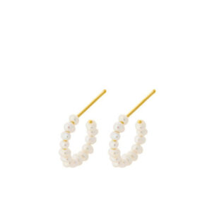 Ocean Treasure hoops - forgyldt