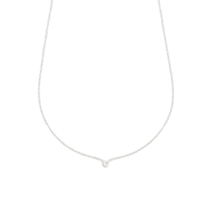 Oda Floating halskæde - sølv