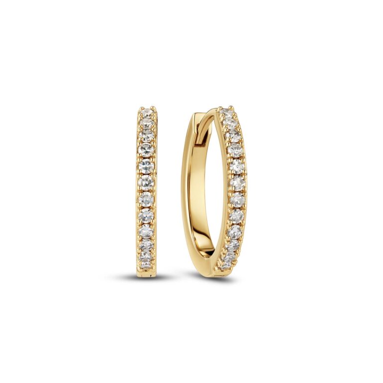 Øreringe Alba - 14 kt. guld el. hvidguld 0.18-0.46 ct TW G-H VS lab-grown diamanter